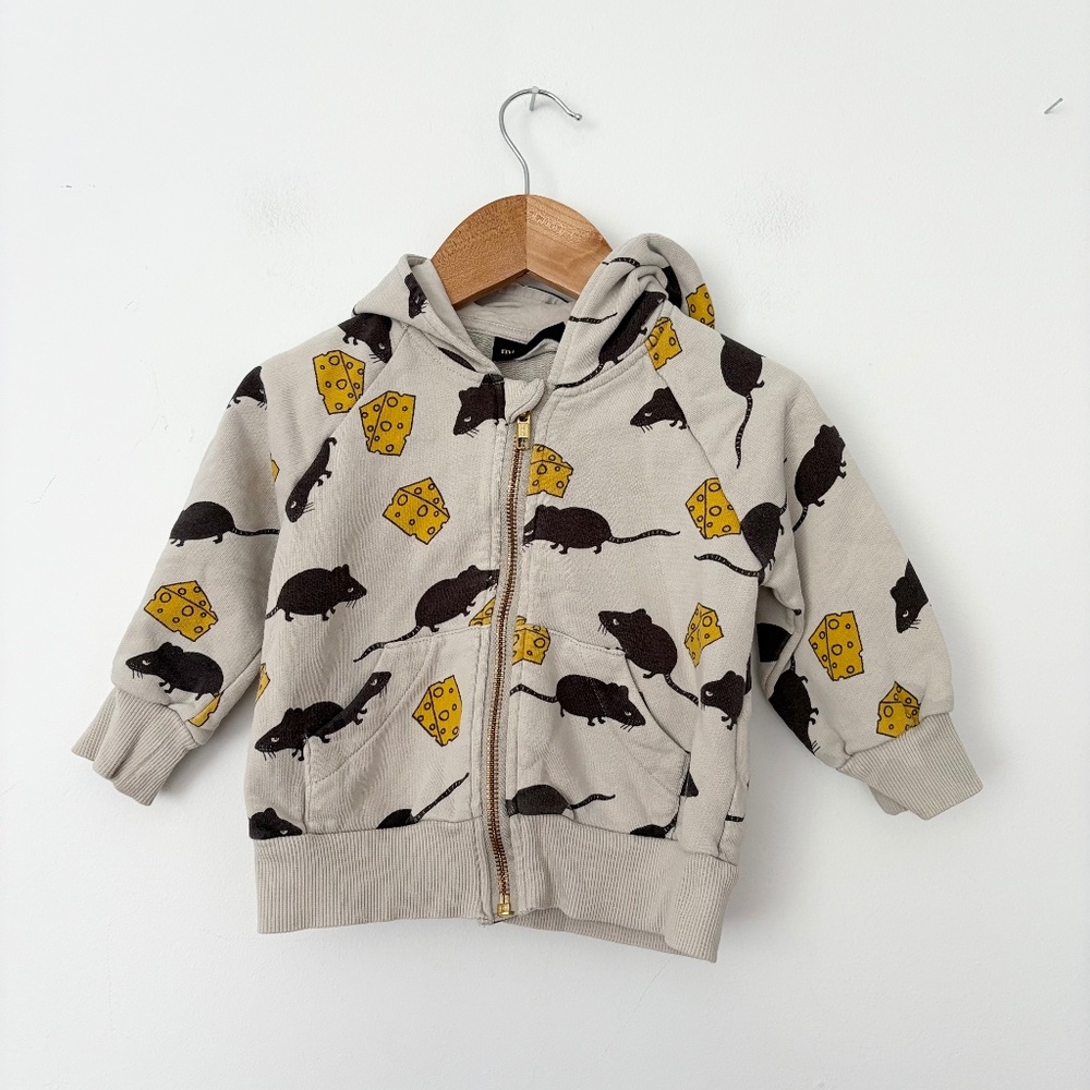 Mini Rodini Zip Hoodie (12-18 Months)